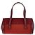 Gucci Bamboo GG Canvas Leder Schultertasche Rot