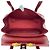 Gucci Bamboo GG Canvas Leder Schultertasche Rot - Ansicht 2