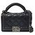 Chanel Leather Boy Handle Chain Shoulder Bag Blue
