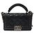 Chanel Leather Boy Handle Chain Shoulder Bag Blue - view 2