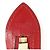 Borsa a spalla Saint-Jacques in pelle Epi Louis Vuitton M52277 Rosso - vista 15