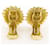 Orecchini placcati in oro Dior D'oro - vista 4