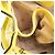 Autre Marque Zaino in pelle gialla unisex Giallo - vista 8