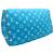 Louis Vuitton Turquoise Speedy 40 Shoulder Bag Blue - view 5
