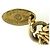 Collana Loupe Vintage Placcata Oro Chanel D'oro - vista 4