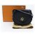 Hermès Hermes Double H Vintage Schultertasche Schwarz/Gold - Ansicht 3