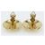 Chanel Coco Mark Ohrringe vergoldet Vintage Golden - Ansicht 4