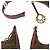 Fendi Zucchino Chef Hobo Canvas Schultertasche Braun