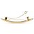 Fermaglio per capelli placcato oro Chanel 97A D'oro - vista 3