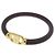Bracciale Vara in pelle marrone Salvatore Ferragamo - vista 2