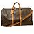 Borsa da viaggio Louis Vuitton Keepall Bandouliere 55 M41414 Marrone