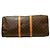 Borsa da viaggio Louis Vuitton Keepall Bandouliere 55 M41414 Marrone - vista 3