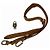 Borsa da viaggio Louis Vuitton Keepall Bandouliere 55 M41414 Marrone - vista 7