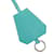 Hermès Hermes Clochette Key Ring Pendant Necklace Green  - view 3