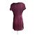 Vestido de encaje rojo bordeaux Hugo Boss Roja