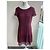 Vestido de encaje rojo bordeaux Hugo Boss Roja - vista 3