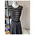 Escada Kleid mit 3/4 Ärmeln Schwarz und Beige Polyamid - Ansicht 4