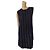 Marni Hahnentritt Kleid Graublau und Bronze Wolle Anthrazitgrau