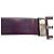 Cinto Michael Kors de couro roxo com logo tamanho M - vista 6