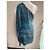 Vestido de seda Calvin Klein Batik Azul Bronce Marrón Marrón claro - vista 3