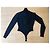 Body Alaïa Negro Estilo Neopreno Cuello Alto - vista 11