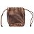 Borsa a sacchetto Bottega Veneta in pelle Cervo bronzo Metallico