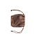 Borsa a sacchetto Bottega Veneta in pelle Cervo bronzo Metallico - vista 23
