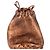 Borsa a sacchetto Bottega Veneta in pelle Cervo bronzo Metallico - vista 5