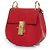 Borsa Drew Chloé in pelle rossa Rosso