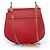 Borsa Drew Chloé in pelle rossa Rosso - vista 3