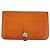 Hermès Portafoglio Lungo GM Dogon Hermes Arancione