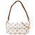 Ivy Monogram Jacquard Geldbörse mit Kette von Louis Vuitton Weiß