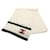 Sciarpa in cotone e cashmere Chanel Bianco