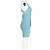Abito mini in bandage con ritagli Herve Leger in rayon blu - vista 5