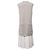 Maison Martin Margiela Vestido de suéter midi sin mangas en capas de Maison Margiela en algodón gris - vista 3