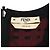 Abito mini a righe con volant Fendi in viscosa nera e rossa Nero - vista 4