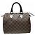 Sac à main Louis Vuitton Speedy 25 N41532 Marron - vue 2