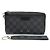 Louis Vuitton Damier Graphite Zippy Geldbörse N60379 Schwarz