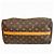 Sac à main Louis Vuitton Monogram Speedy 30 T41526 Marron - vue 3