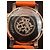 Constance Relógio Hermès Clipper Quartzo Aço Laranja 41mm - vista 4