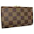 Louis Vuitton Damier Canvas Bifold Wallet N61664 Brown Cloth  ref.1815926