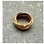 Anel Cartier Trinity Grande Modelo Ouro Branco Ouro Amarelo Ouro Rosa Hardware prateado Gold hardware - vista 3