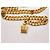 Chanel Vintage Chunky Doppel-Drapierte Parfümflasche Halskette Gürtel Gold hardware - Ansicht 11