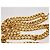 Chanel Vintage Chunky Doppel-Drapierte Parfümflasche Halskette Gürtel Gold hardware - Ansicht 12