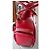 Lancel Elsa Handtasche Rot Baumwollcanvas - Ansicht 3