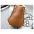 campanella, linguetta e lucchetto hermès nuovo per borsa hermès dustbag Marrone chiaro - vista 3