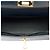 Hermès HERMES Kelly 28 Bag in Navy Blue Leather - 102261 - view 9