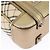 Borsa a spalla Burberry Nova Check in tela di pelle beige oro Auth hk1797 D'oro - vista 12