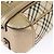 Borsa a spalla Burberry Nova Check in tela di pelle beige oro Auth hk1797 D'oro - vista 13