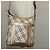 Borsa a spalla Burberry Nova Check in tela di pelle beige oro Auth hk1797 D'oro - vista 29